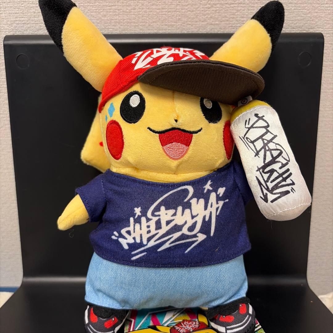 希少 シブヤのピカチュウ ぬいぐるみ タグ付き