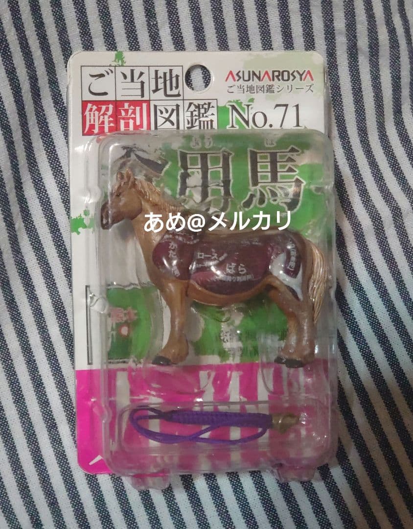 奇譚クラブ あすなろ舎 ご当地解剖図鑑 食用馬 九州