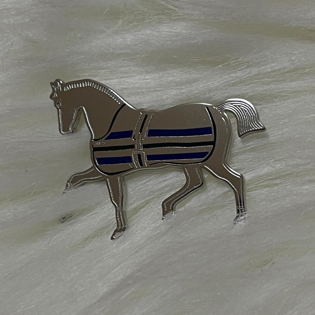 エルメス　2025新商品　スカーフ70リング 《馬着を着た馬》　新品未使用品