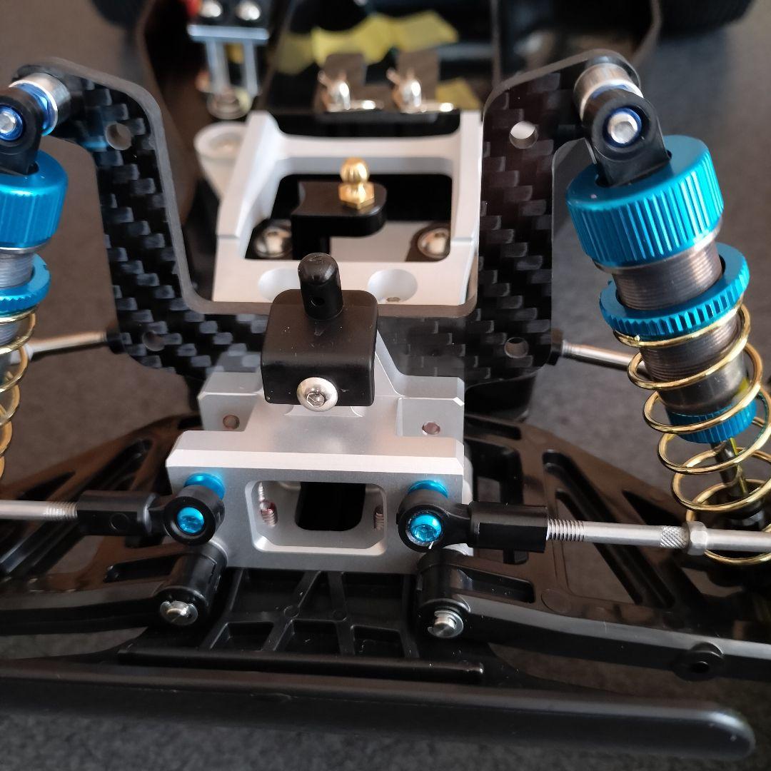 タミヤDT-02 カーボンダンパーステー③