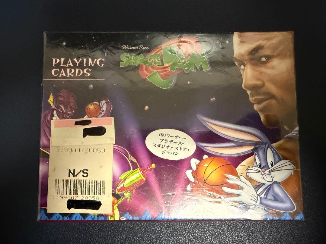 spacejam スペースジャム　トランプ　未開封