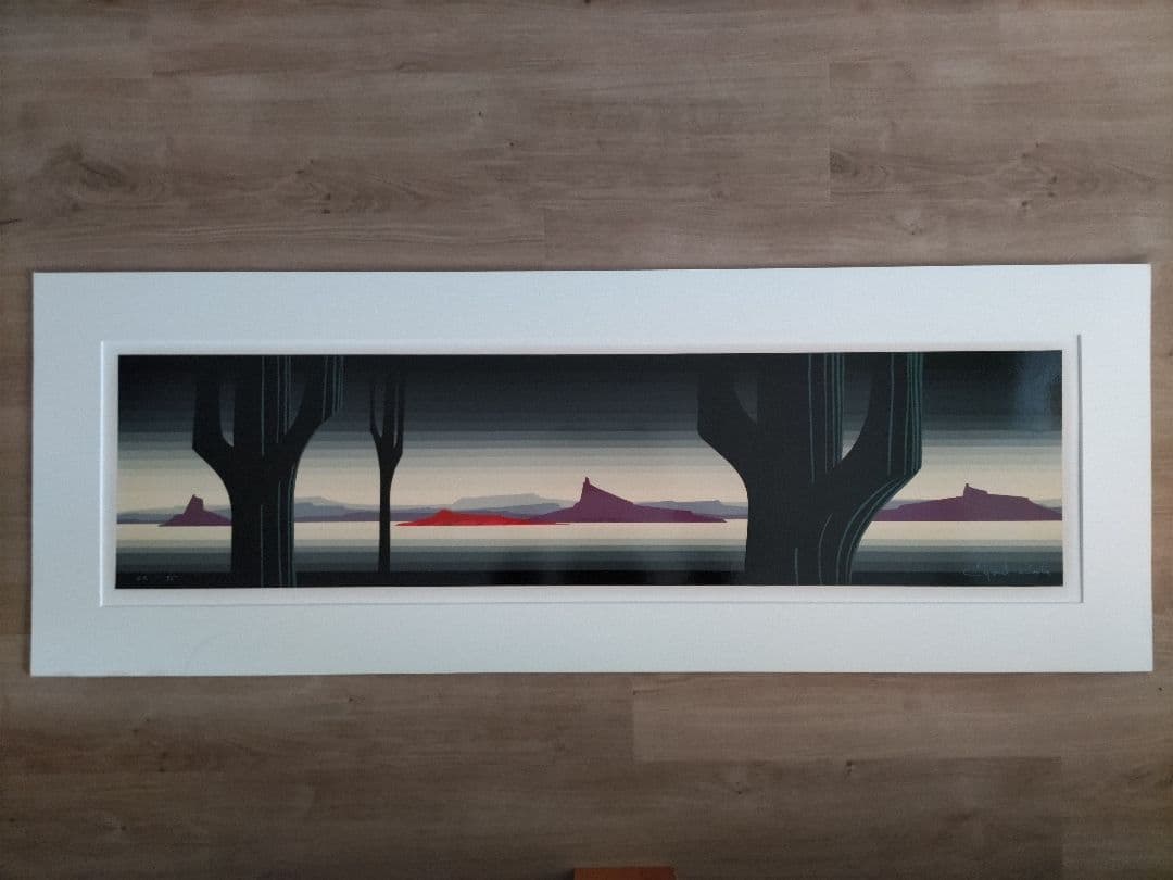 アイベン・ロール　夜明け　シルクスクリーン　ディズニー映画　美術デザイナー