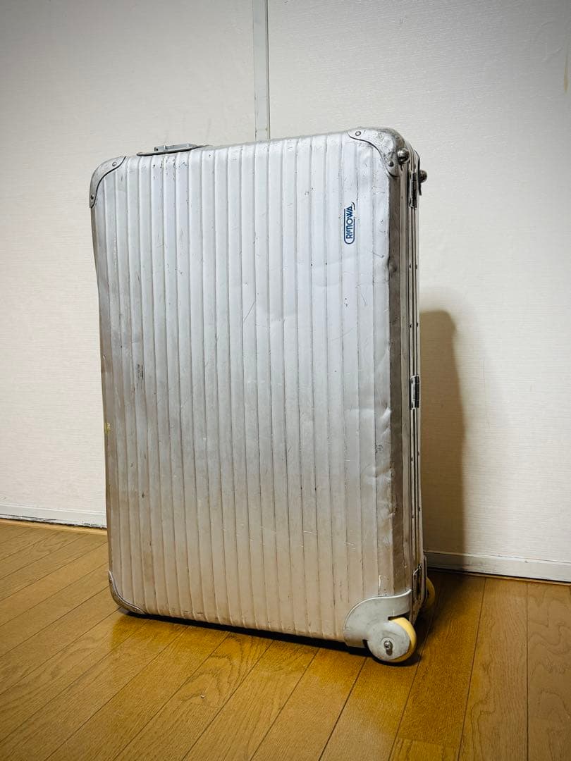 【処分価格】リモワ RIMOWA Topas 2輪 プルタブ　ビンテージ　アルミ