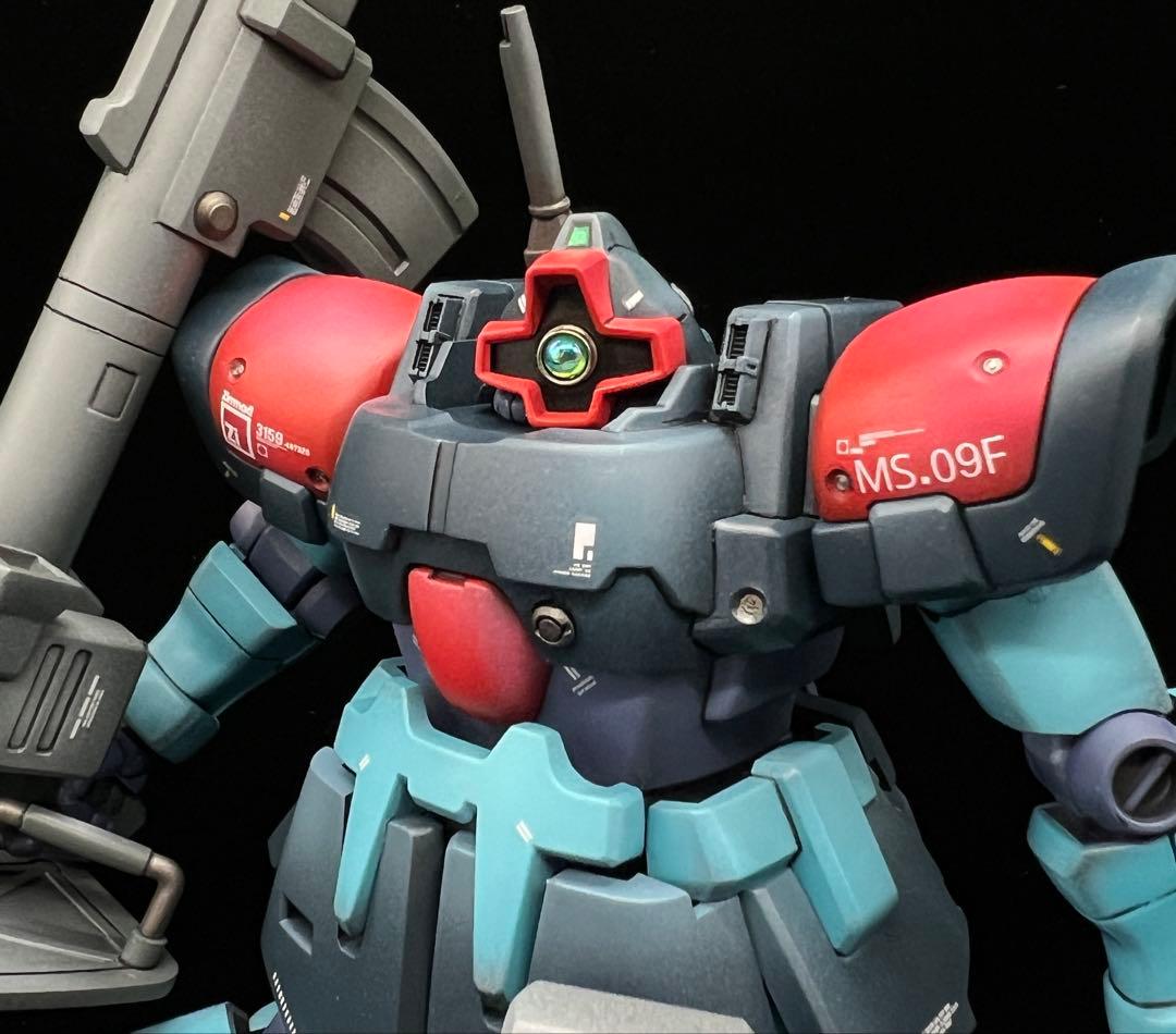 【⚠️ガンプラ完成品✨】ドム・トローペン(ギャプラン風カラーver)他2点