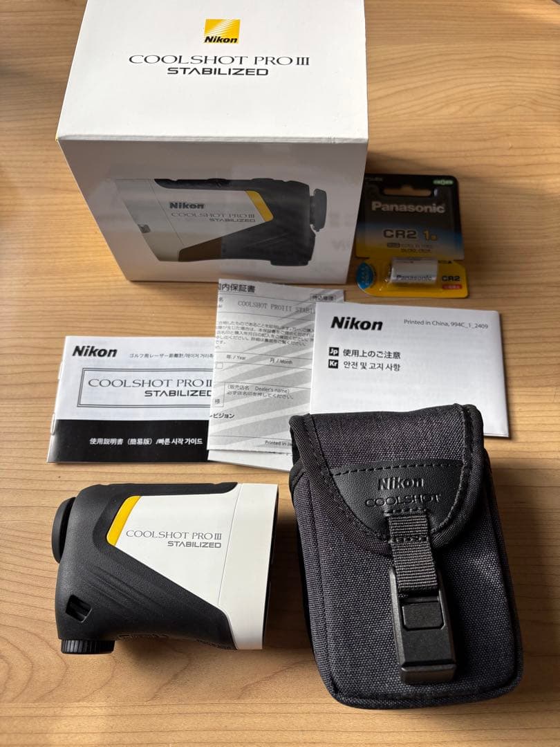 Nikon COOLSHOT PROIII STABILIZED レーザー距離計