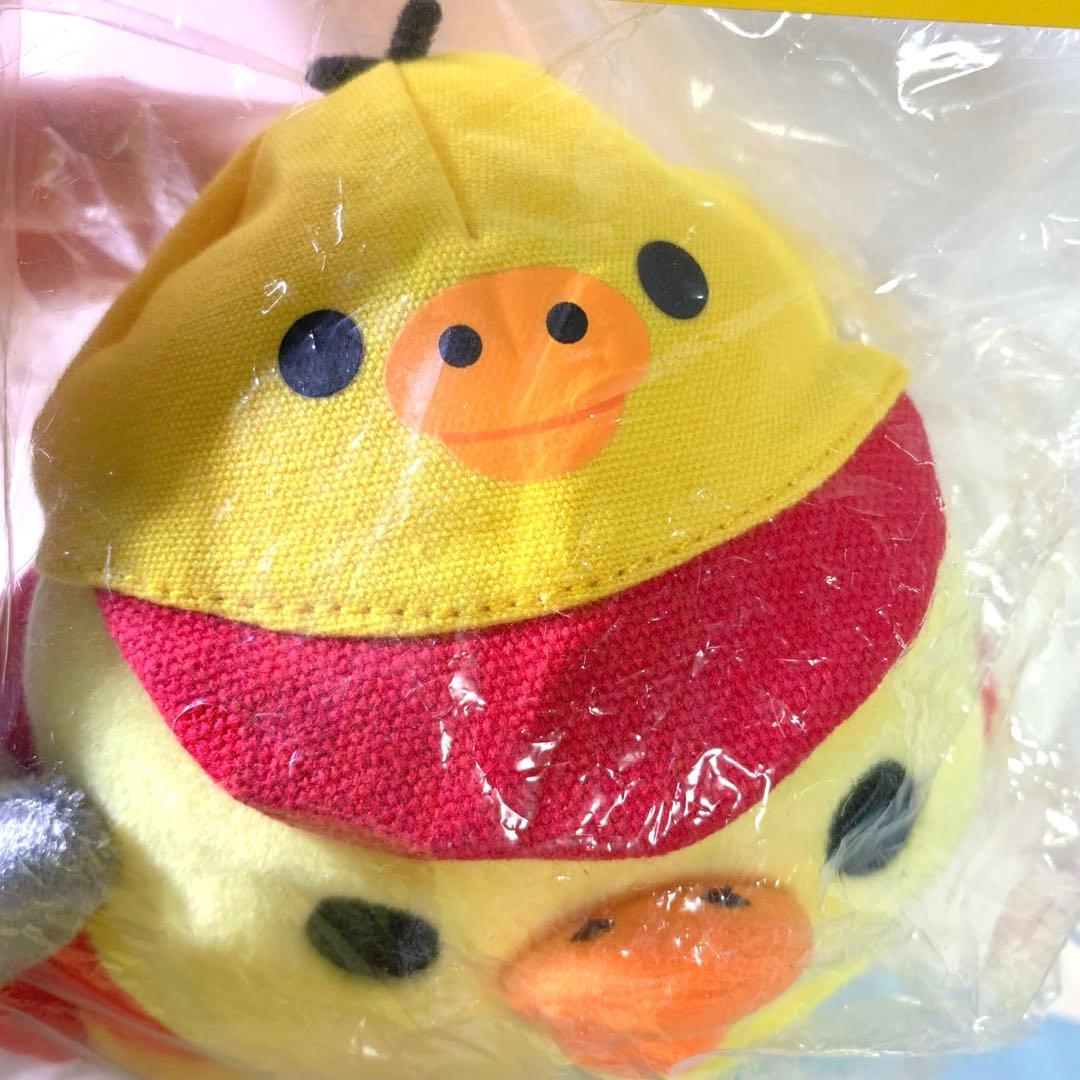 リラックマTOWER RECORDSコラボ限定品　キイロイトリあつめてぬいぐるみ