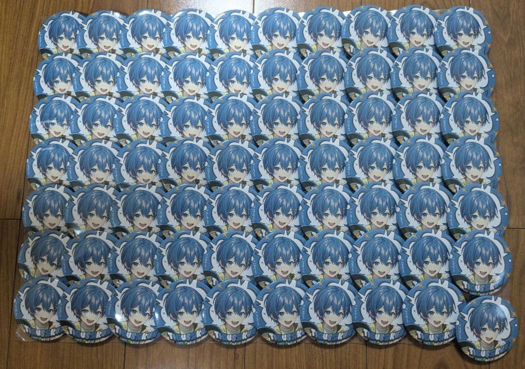 ちぐさくん 缶バッジ　70枚　AMPTAK×レインボーロード中77%