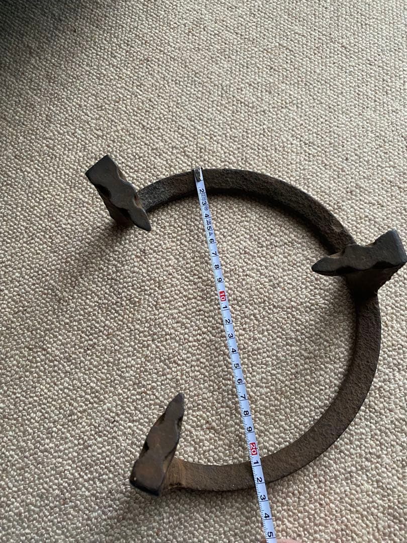 風炉五徳　特上　鉄製