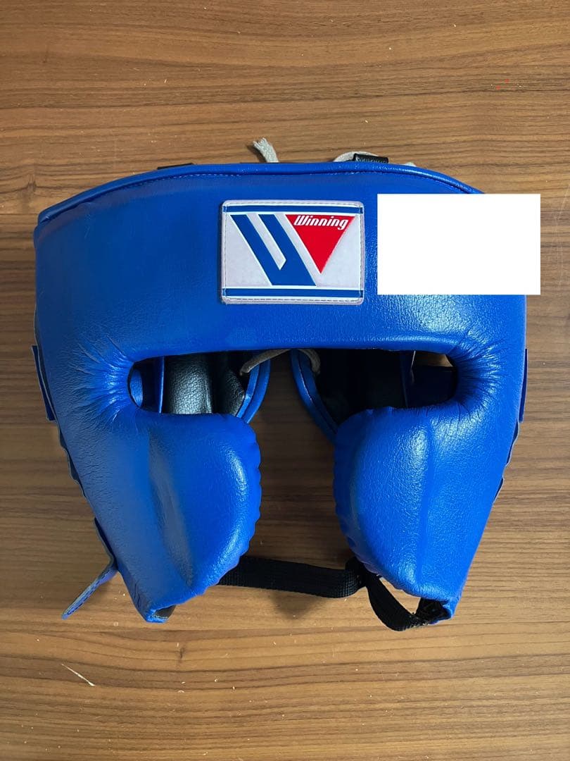 Winning ボクシング ヘッドギア 青