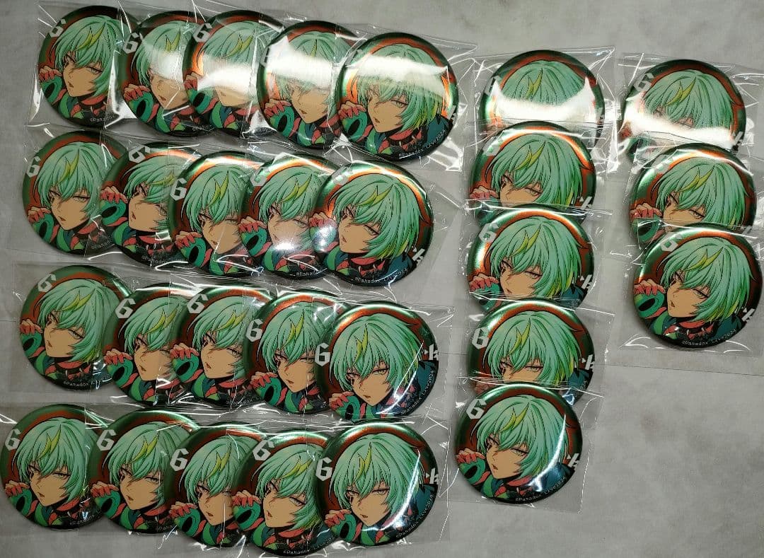 パラライ　缶バッジ　御子柴　賢太　ANTHEM