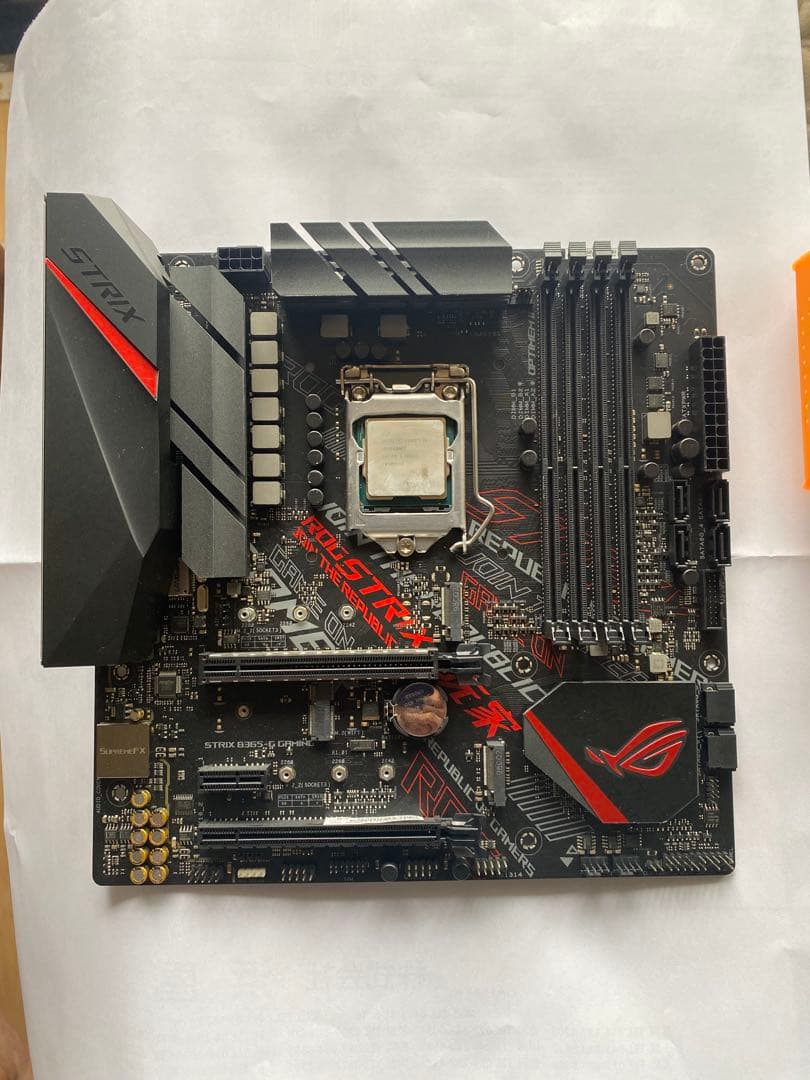 ASUS ROG STRIX B365ーGマザーボード、CPUまとめ売り