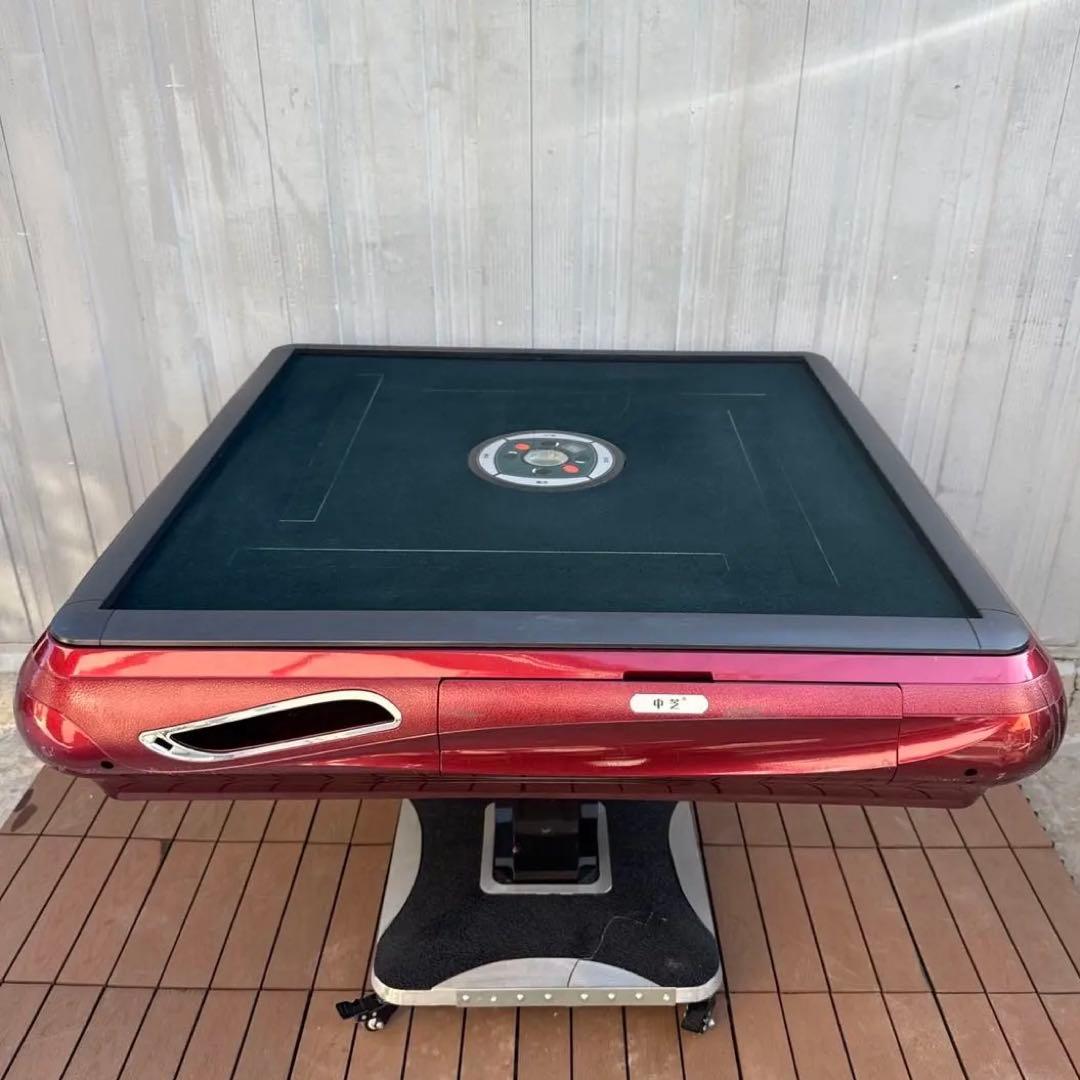 JONJON 全自動電動卓 マージャン卓 折りたたみ式 静音タイプ 牌&点棒