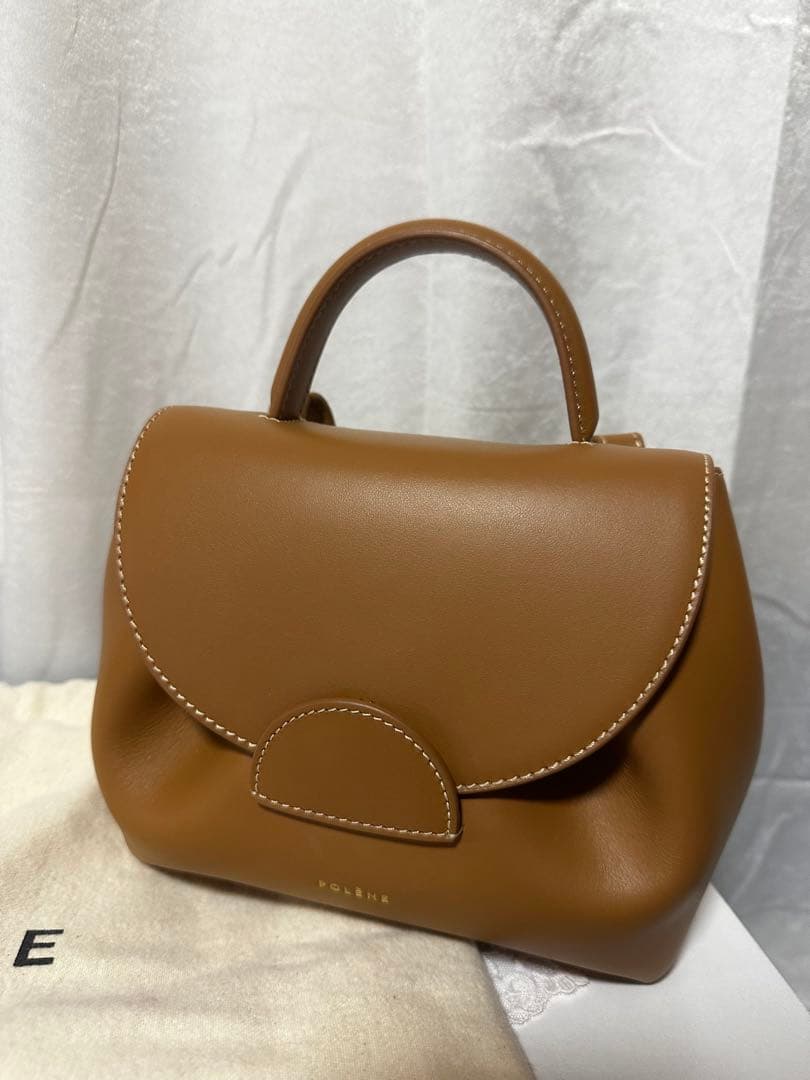 POLENE Numero Un Nano エディション　スムース　キャメル