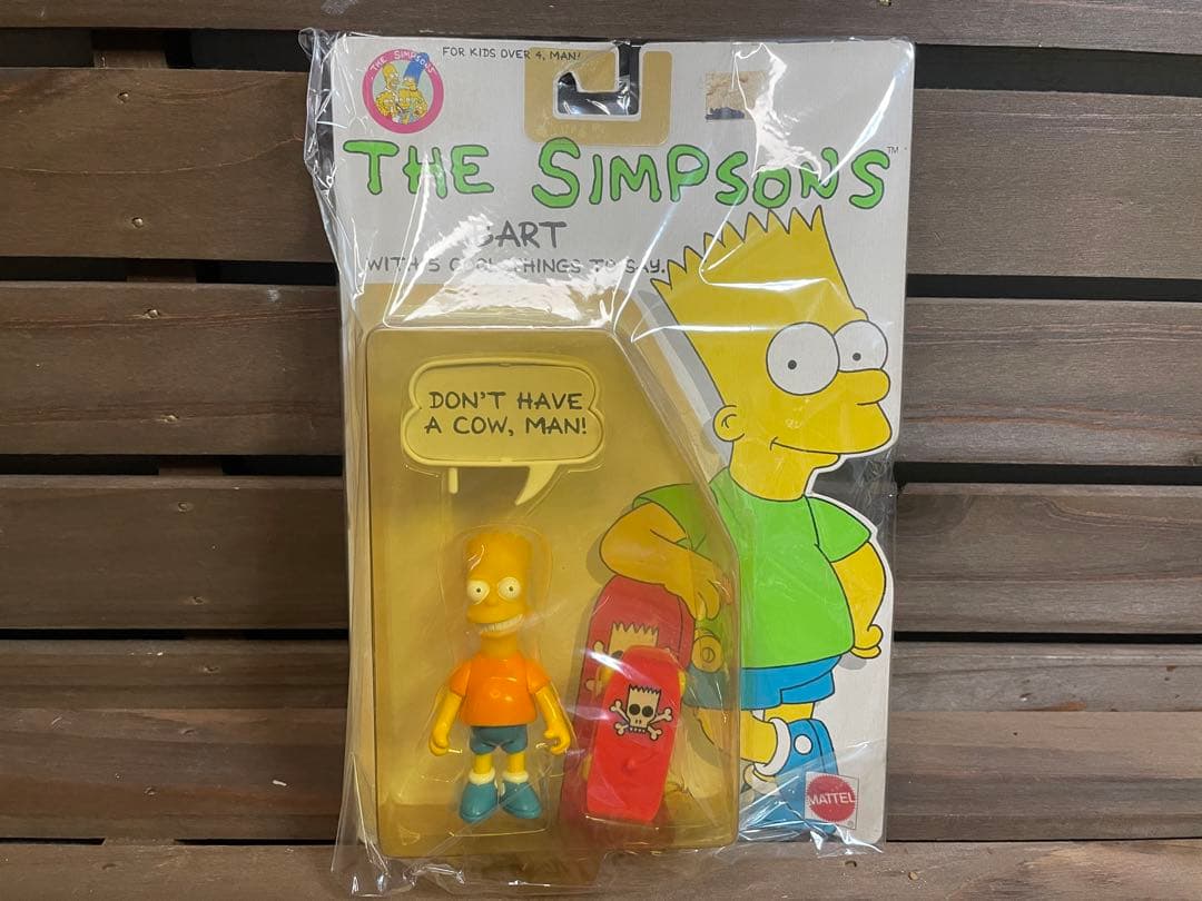 マテル ザ・シンプソンズ バート・シンプソン フィギュア12→9