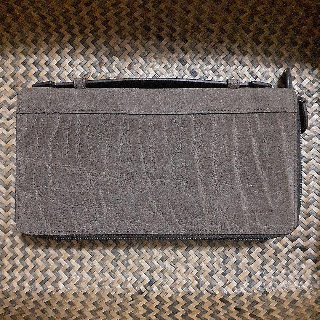 新品　天然革　象革バッグ