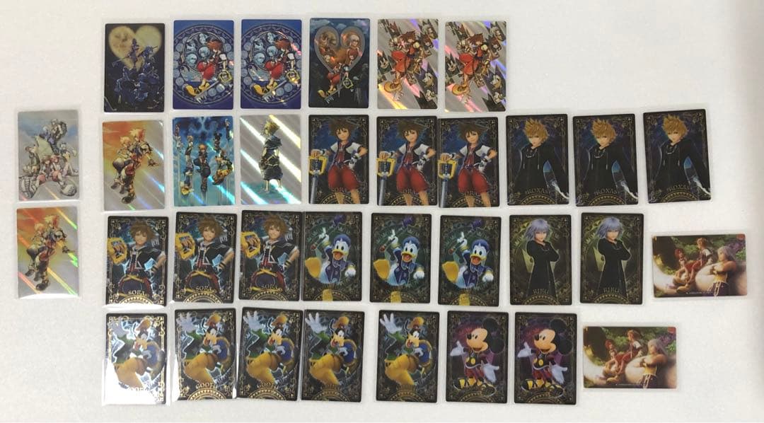 キングダムハーツ ウエハース　カード　1弾　34枚