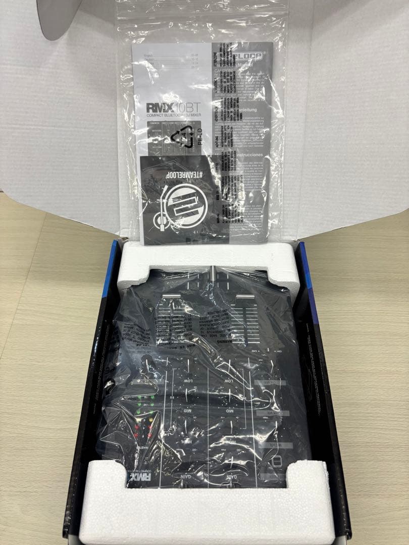 Reloop RMX-10BT Bluetooth入力搭載 DJミキサー ⑨