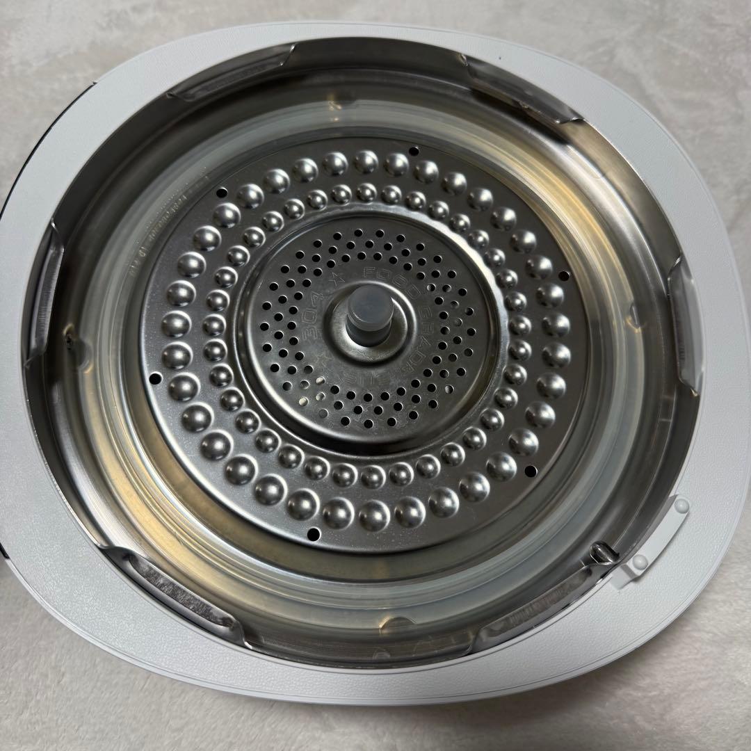 極美品　ティファール　ラクラクッカー　CY3511JP 電気圧力鍋　ホワイト