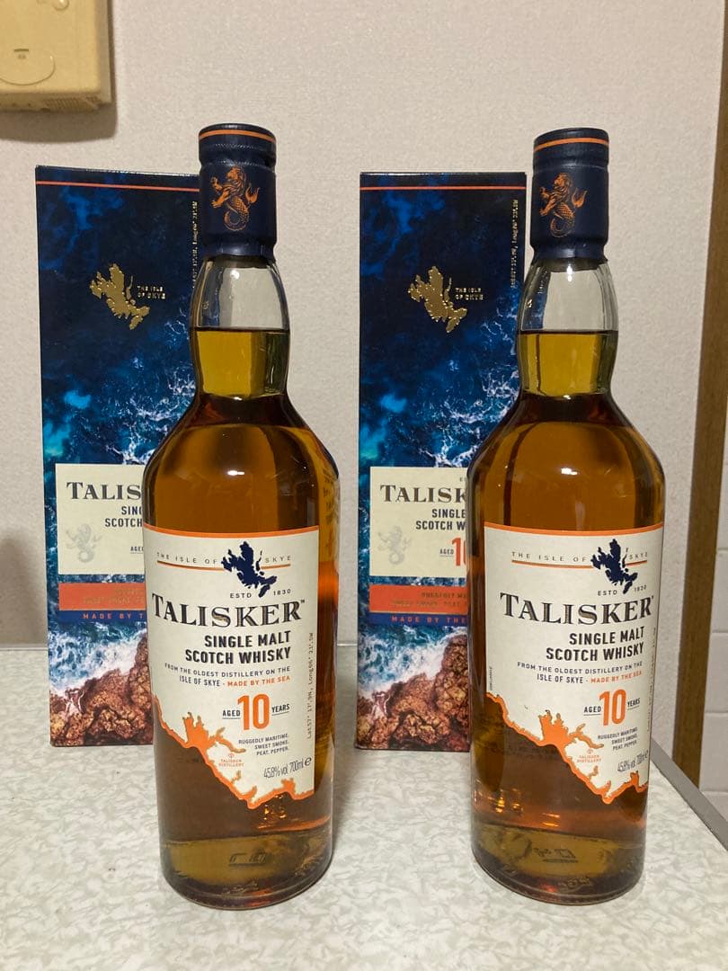 タリスカー10年 シングルモルト 700ml 2本セット
