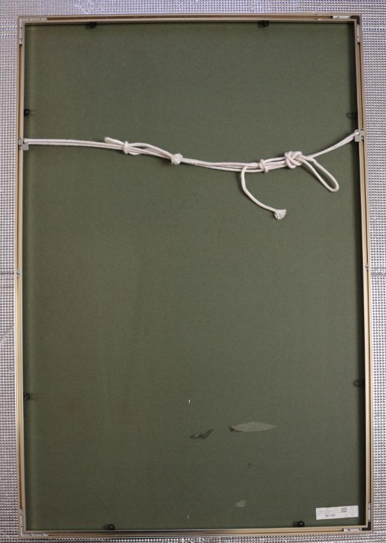 小林敬生　「蘇生の刻・飛翔」小口木版画　約６８×４６ｃｍ　《真作》　ｍｃ