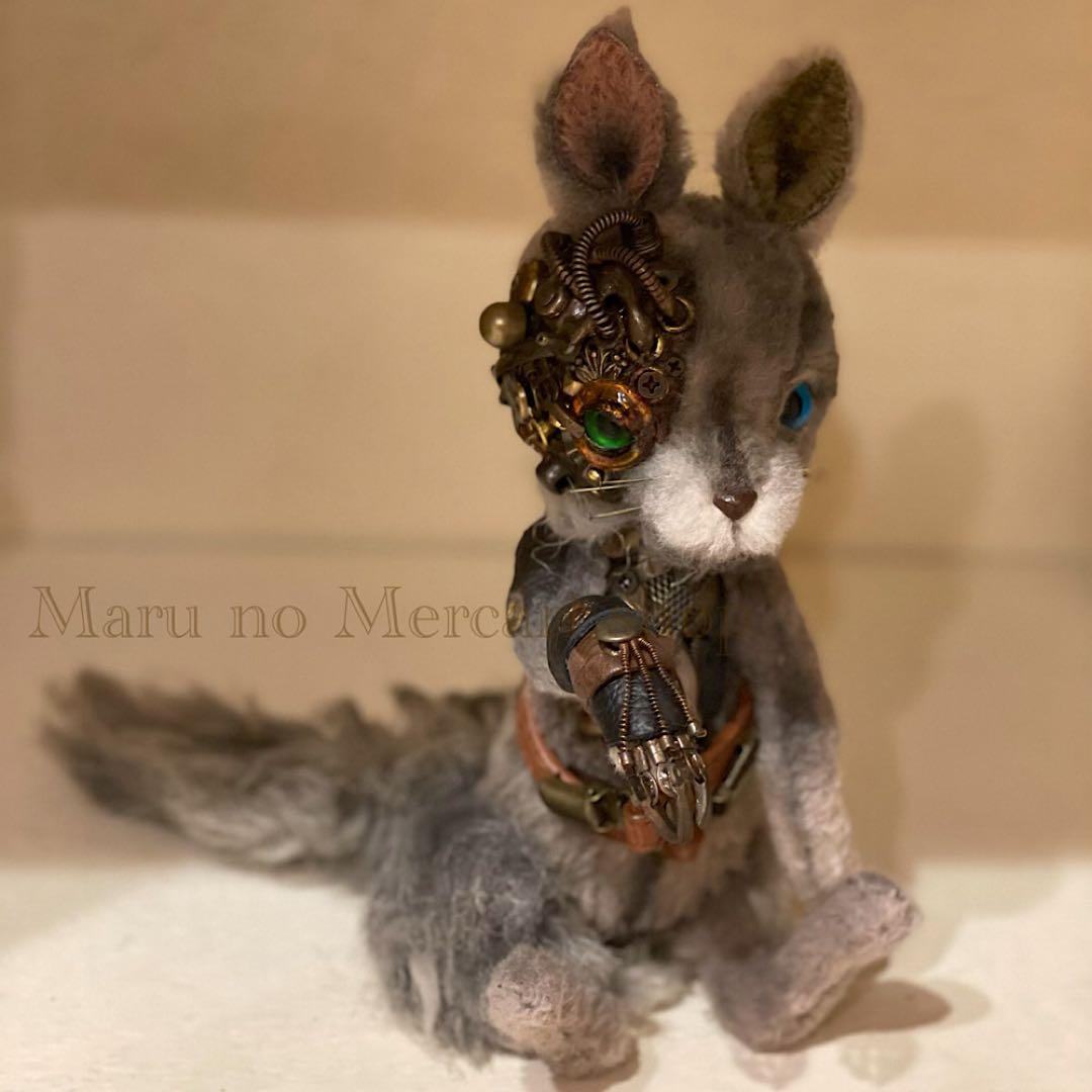 べ*に様 作家様　スチームパンク　オオカミ　コボリサヤカ　ぬいぐるみ　テディベア