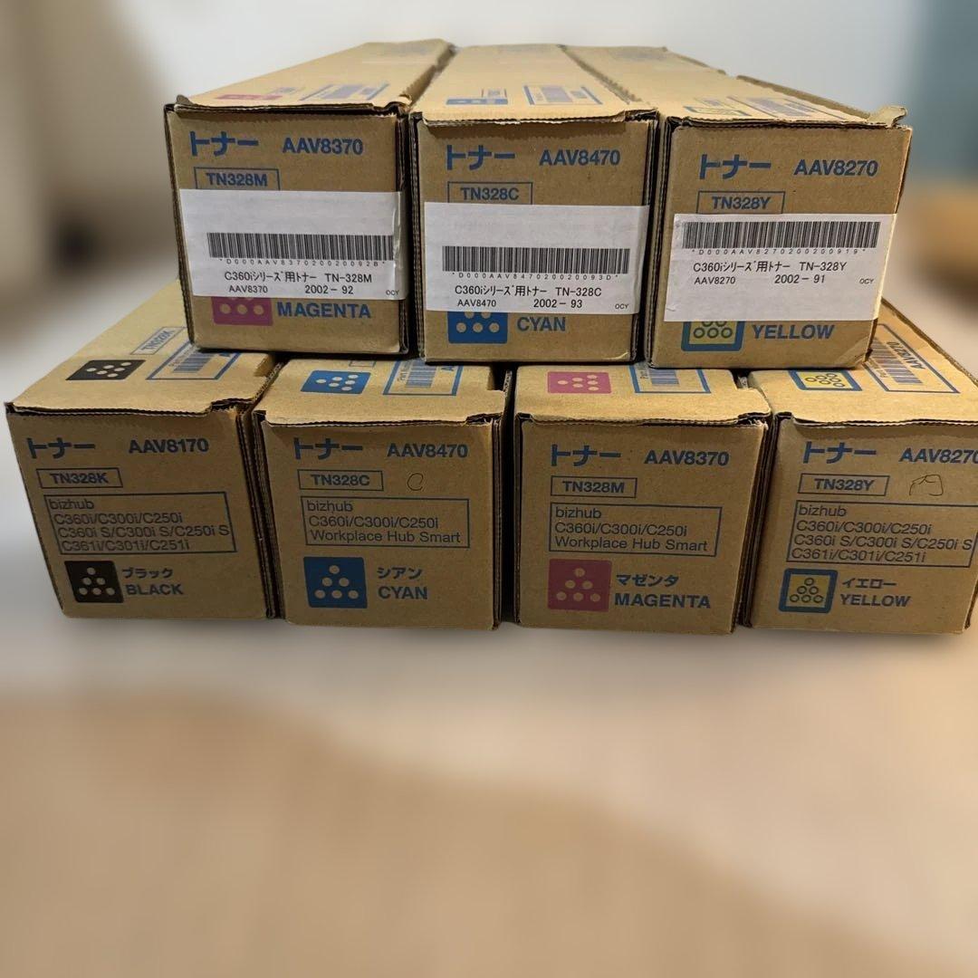 トナーカートリッジ TN328M TN329C TN328Y TN328K