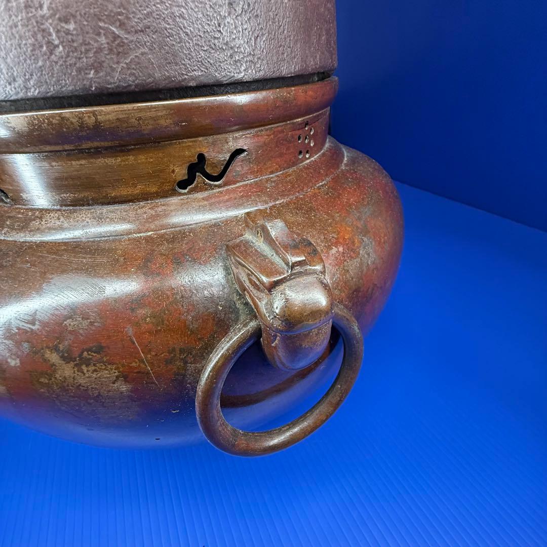 風炉釜　茶道具　茶釜