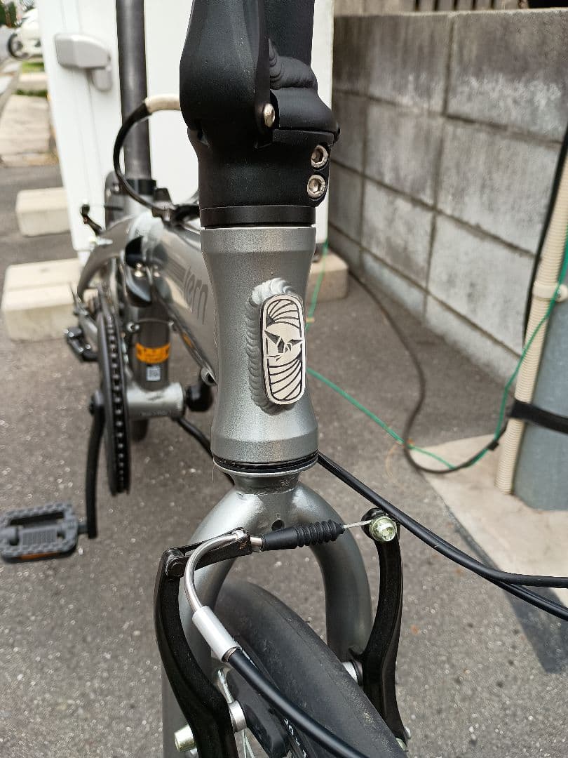 折り畳み自転車tern LINK A7 シルバー2022年 美品 東京引取り希望