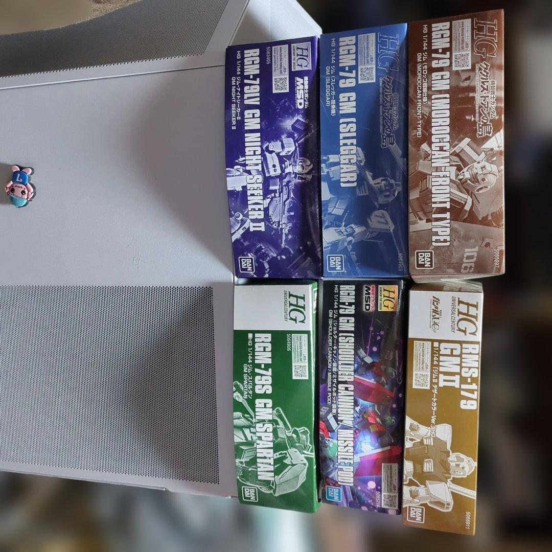 HGGM シリーズ6個セット