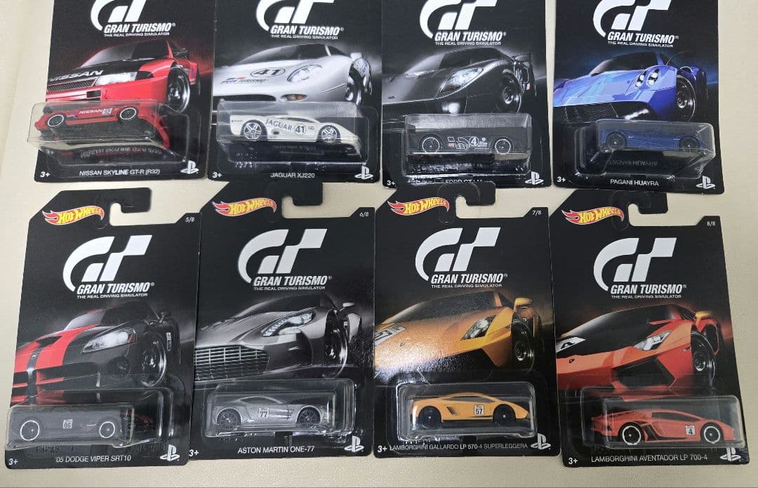 ホットウィール　グランツーリスモ　8台コンプリートセット