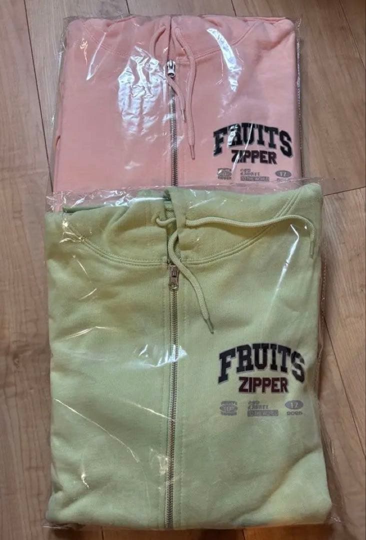 FRUITSZIPPER 推しアピ パーカー 松本かれん　櫻井優衣