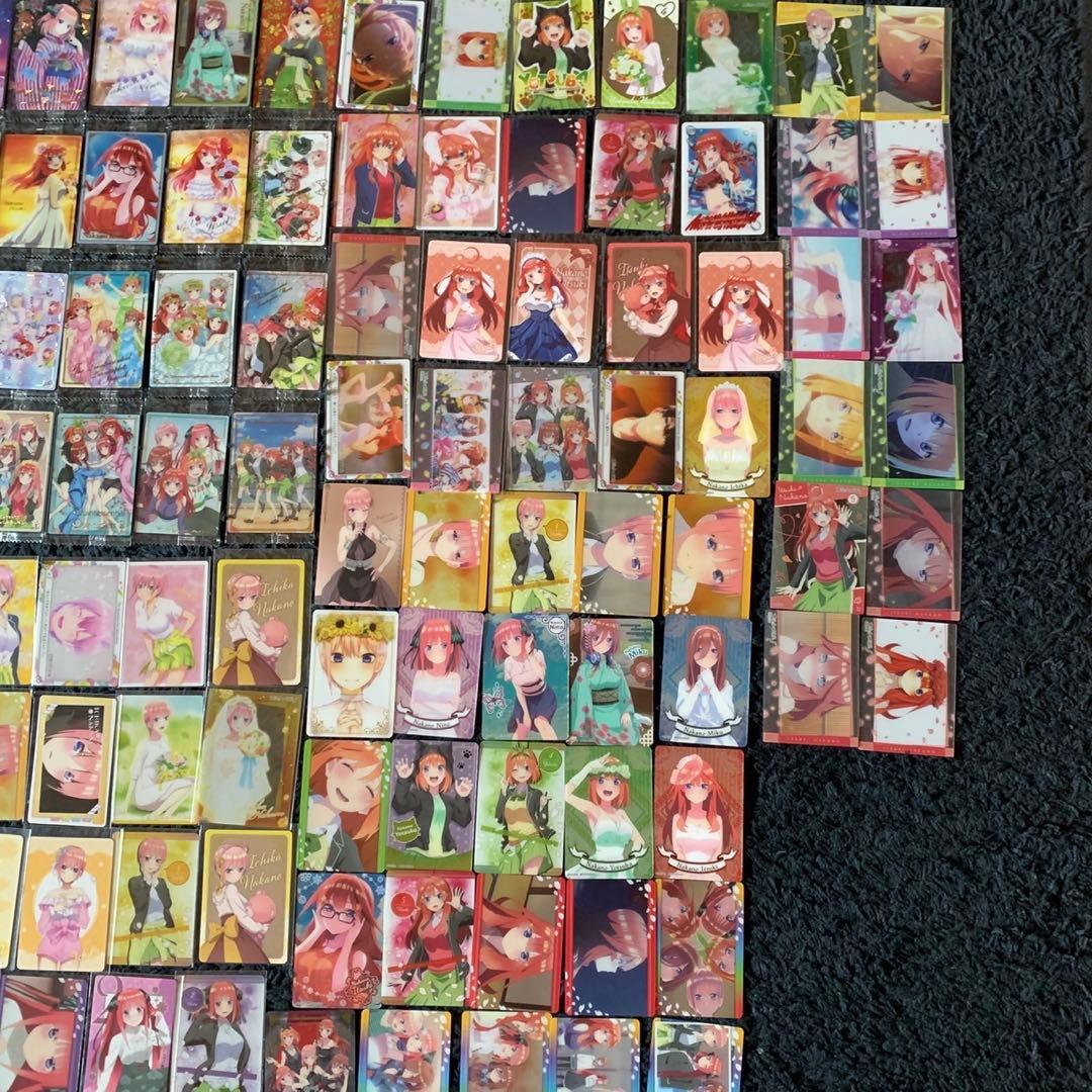 五等分の花嫁ウエハース　メタルカードコレクション　200枚以上