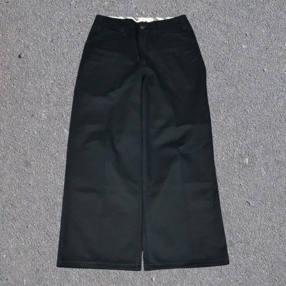 【希少】90s-00s BEN DAVIS ゴリラカット チノパン 極太 古着