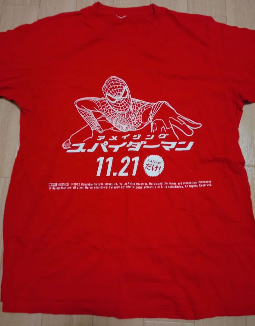 アメイジング・スパイダーマン Tシャツ フリーサイズ 非売品 入手困難 希少品