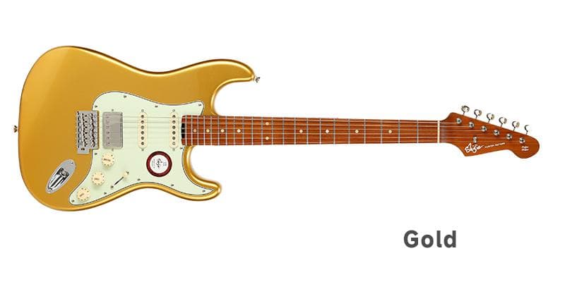 Shijie STE SSH　メタリックゴールド　ハイエンドストラトモデル