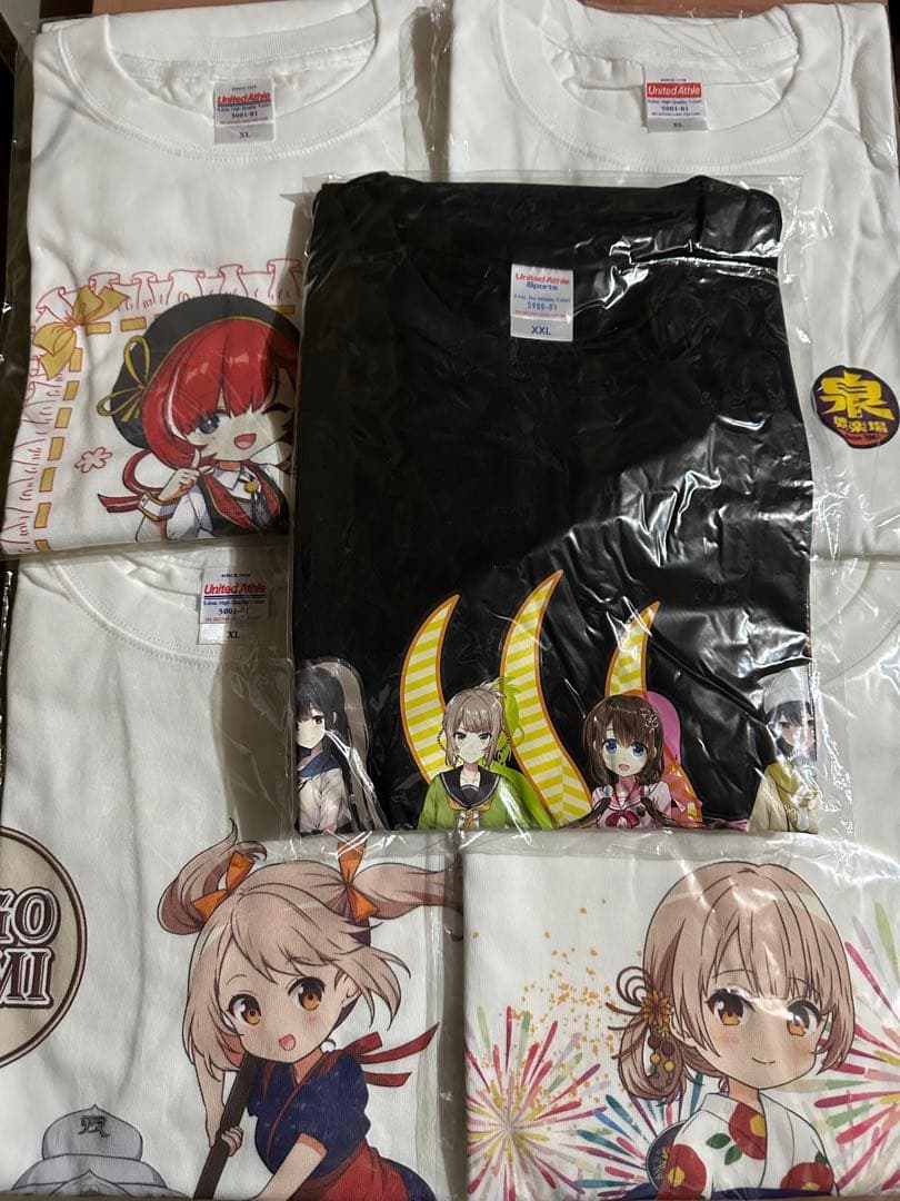 温泉むすめ　Tシャツ 5枚セット