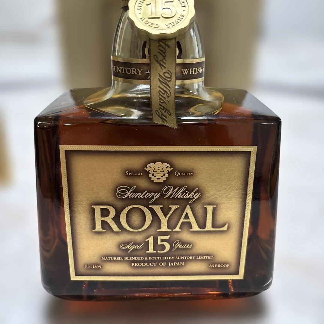 ＜新品未開封＞サントリーウイスキー  15年ゴールドラベルギフト限定品