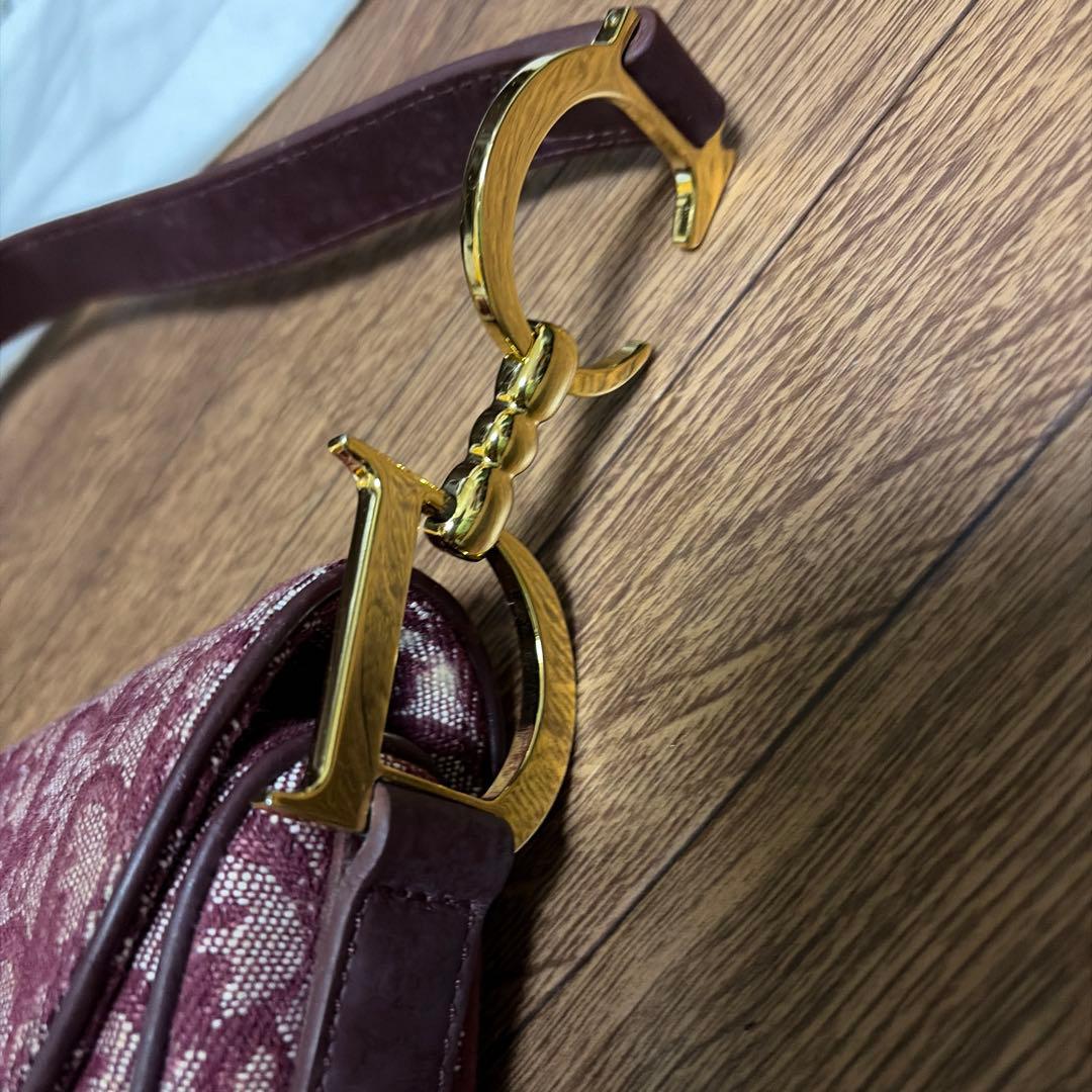 Dior サドルバッグ レッド