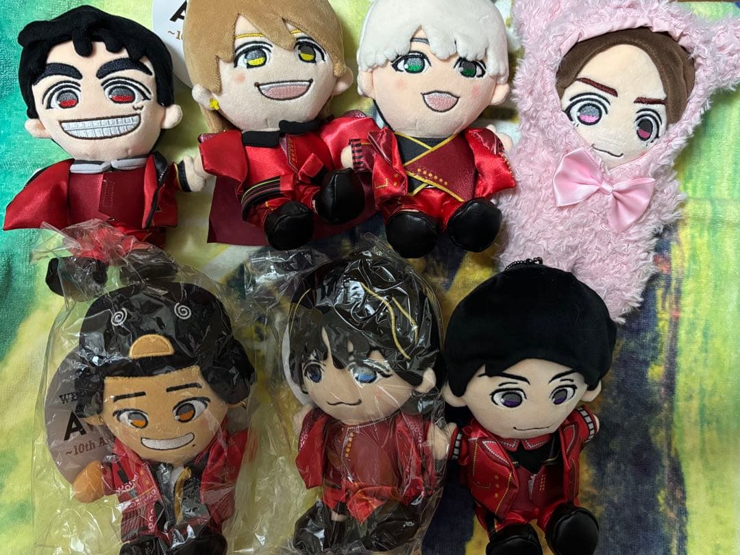 WEST. ちびスト 7体セット　おまけ　スリーズ　推しぬい着ぐるみ