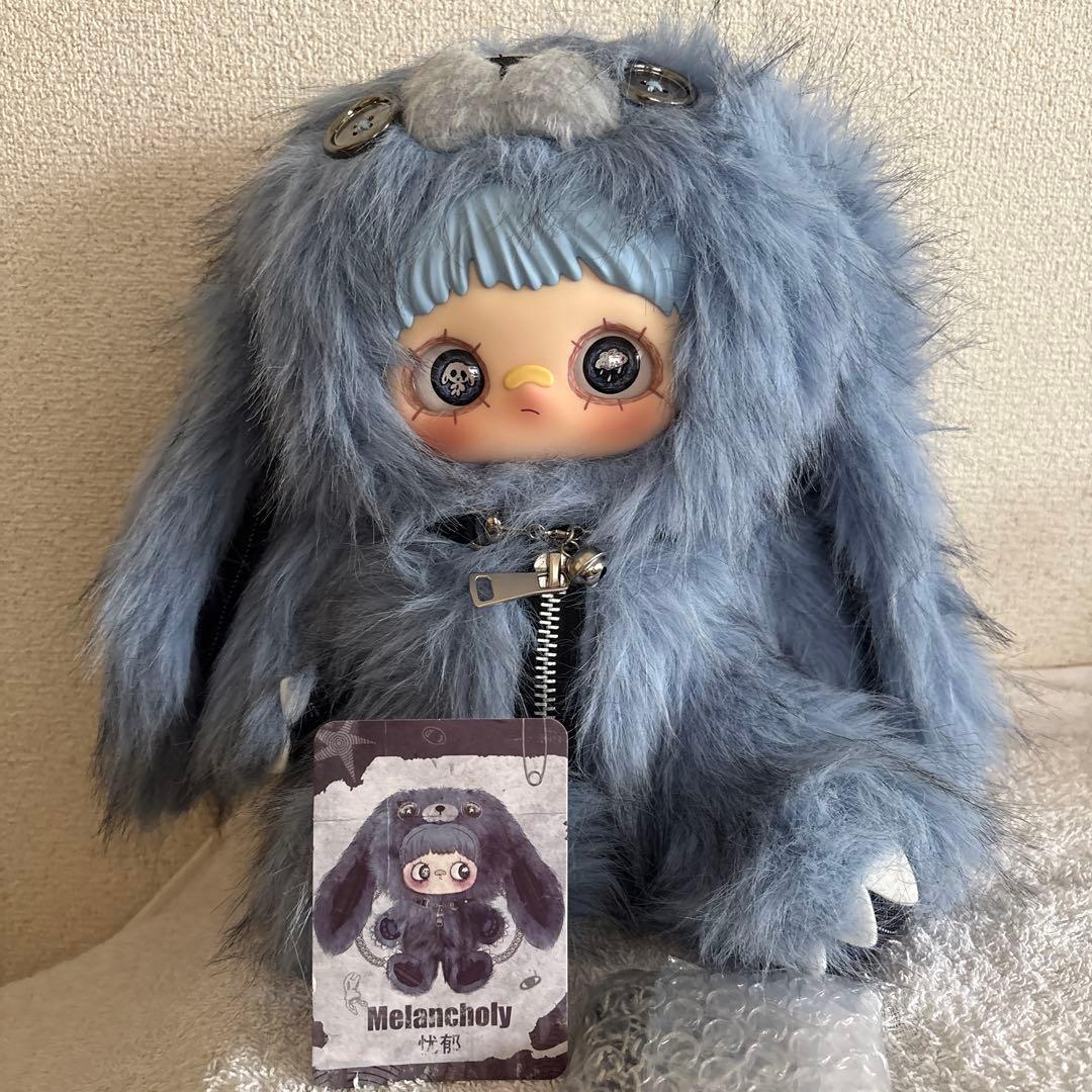 新作maymei 400%反逆シリーズぬいぐるみ　水色うさぎ