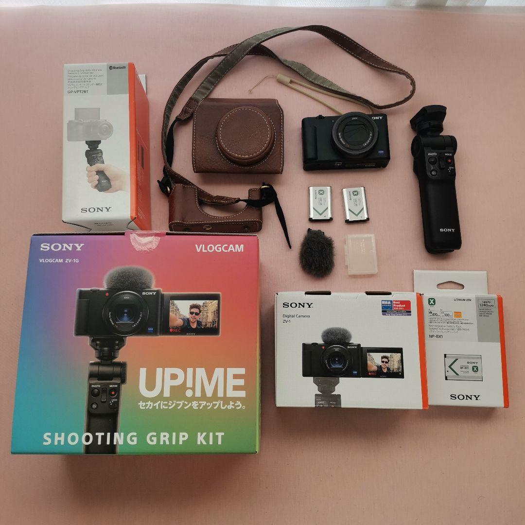 SONY VLOGCAM ZV-G シューティンググリップキット おまけ付き