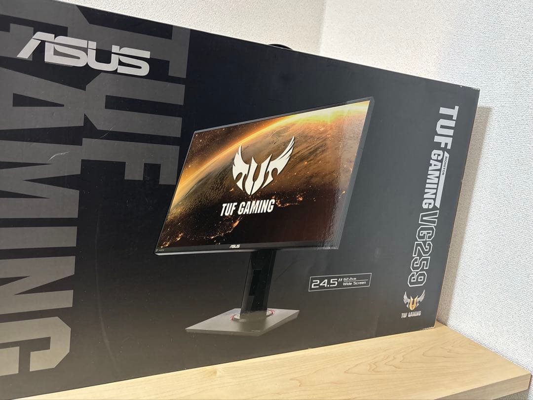 TUF GAMING VG259QM 24.5インチ IPS 280Hz 1ms