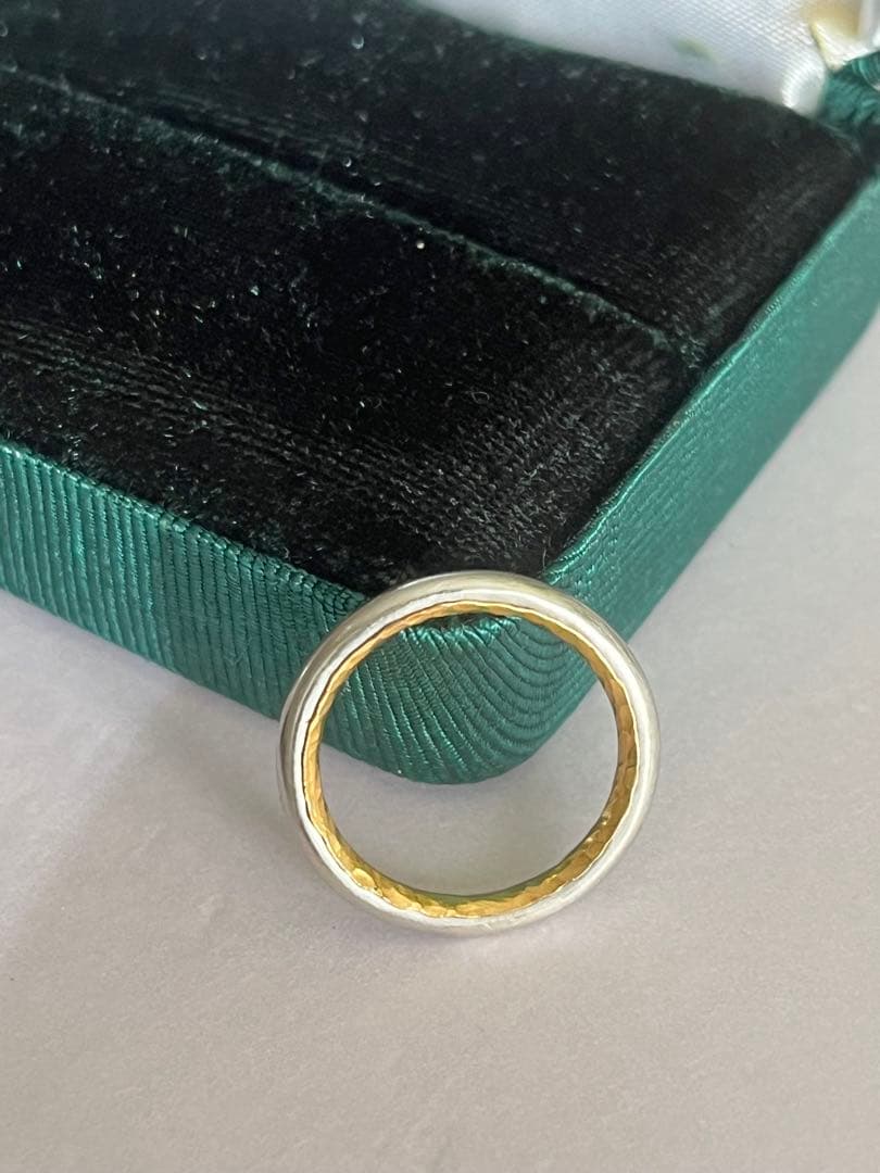 Malcolm betts マルコムベッツ プラチナゴールドリング