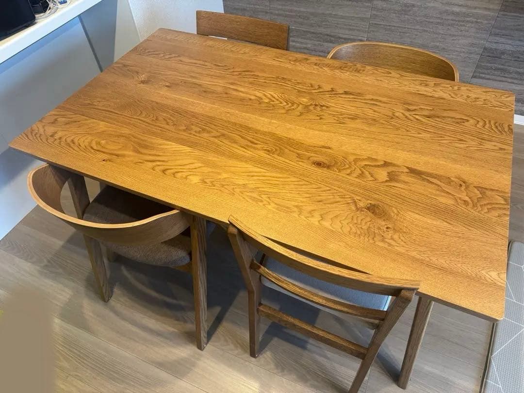 【5点セットでご購入ください】ダイニングテーブル