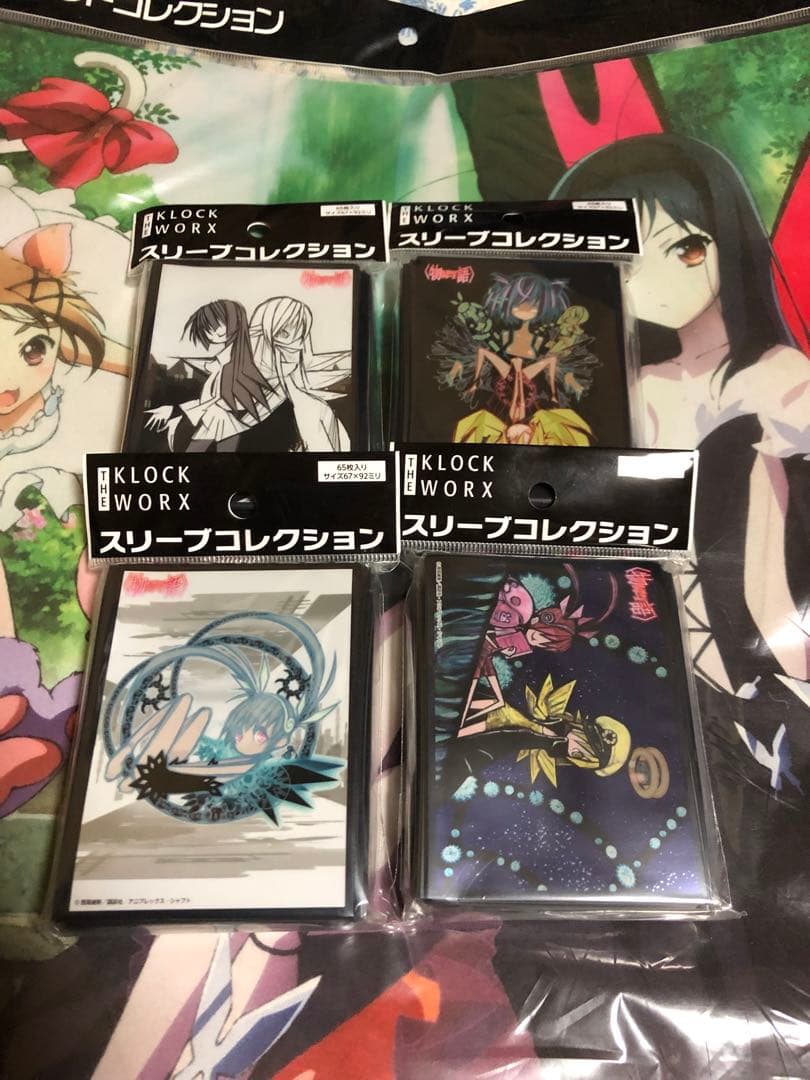 クロックワークス　スリーブコレクション　物語シリーズセット