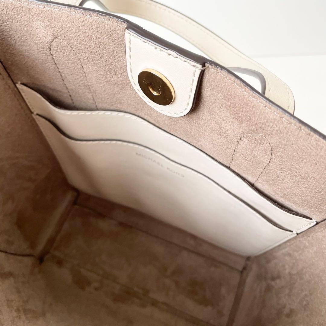 【極美品】MICHAEL KORS 2way ショッパー トート シンクレア