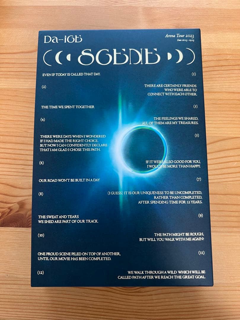 ミュージック Da-iCE Arena Tour 2023 -SCENE-