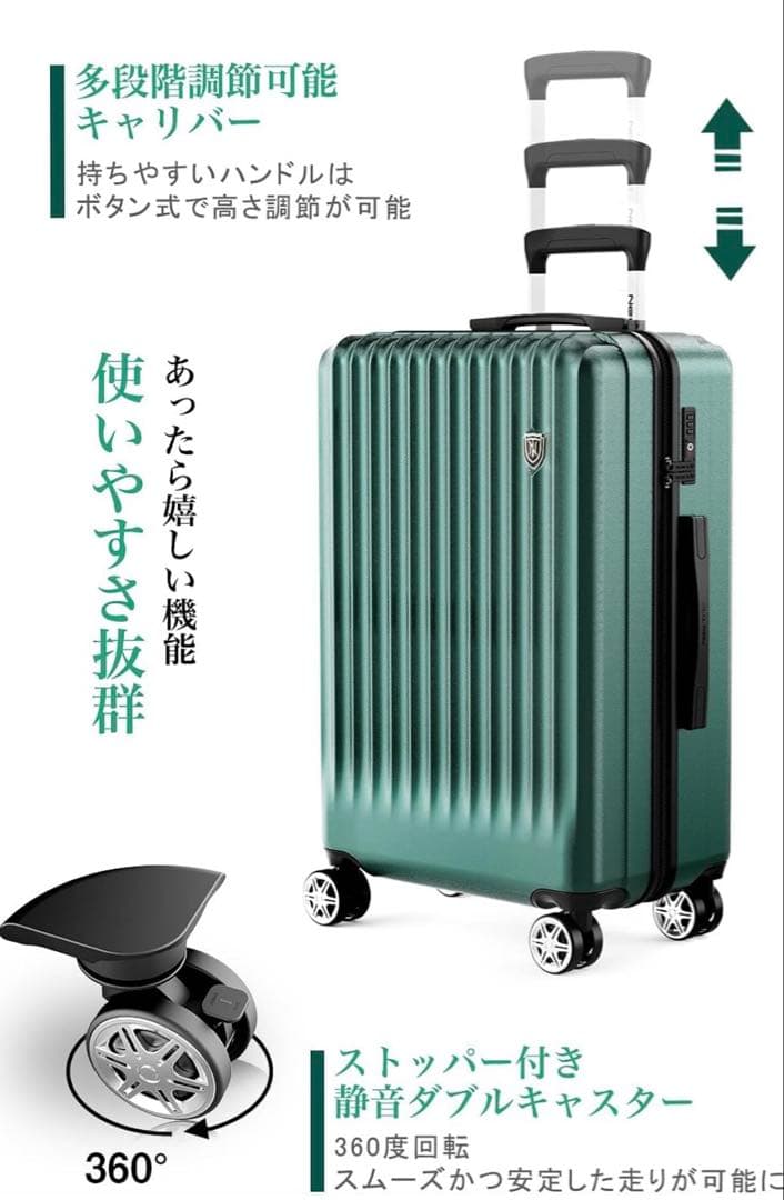 新品未使用品　ニュートリップ　大型スーツケースL キャリーケース　キャリーバッグ