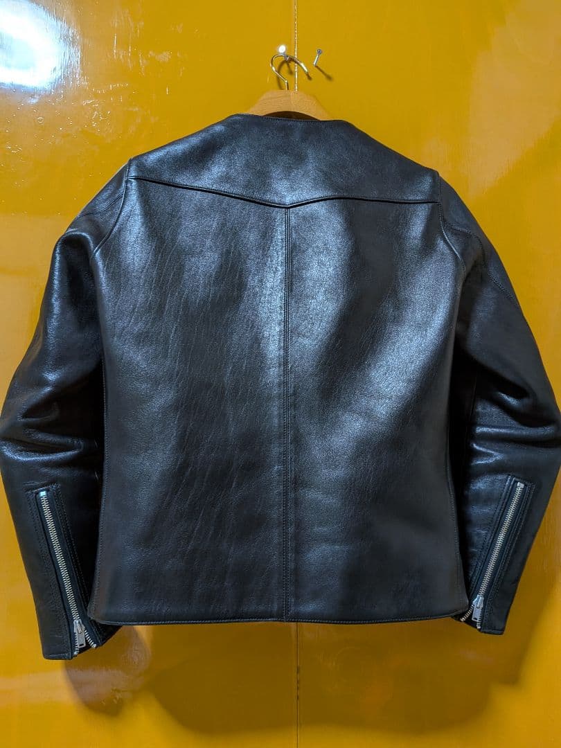 FINE CREEK LEATHERS シングルライダースジャケット BUD38