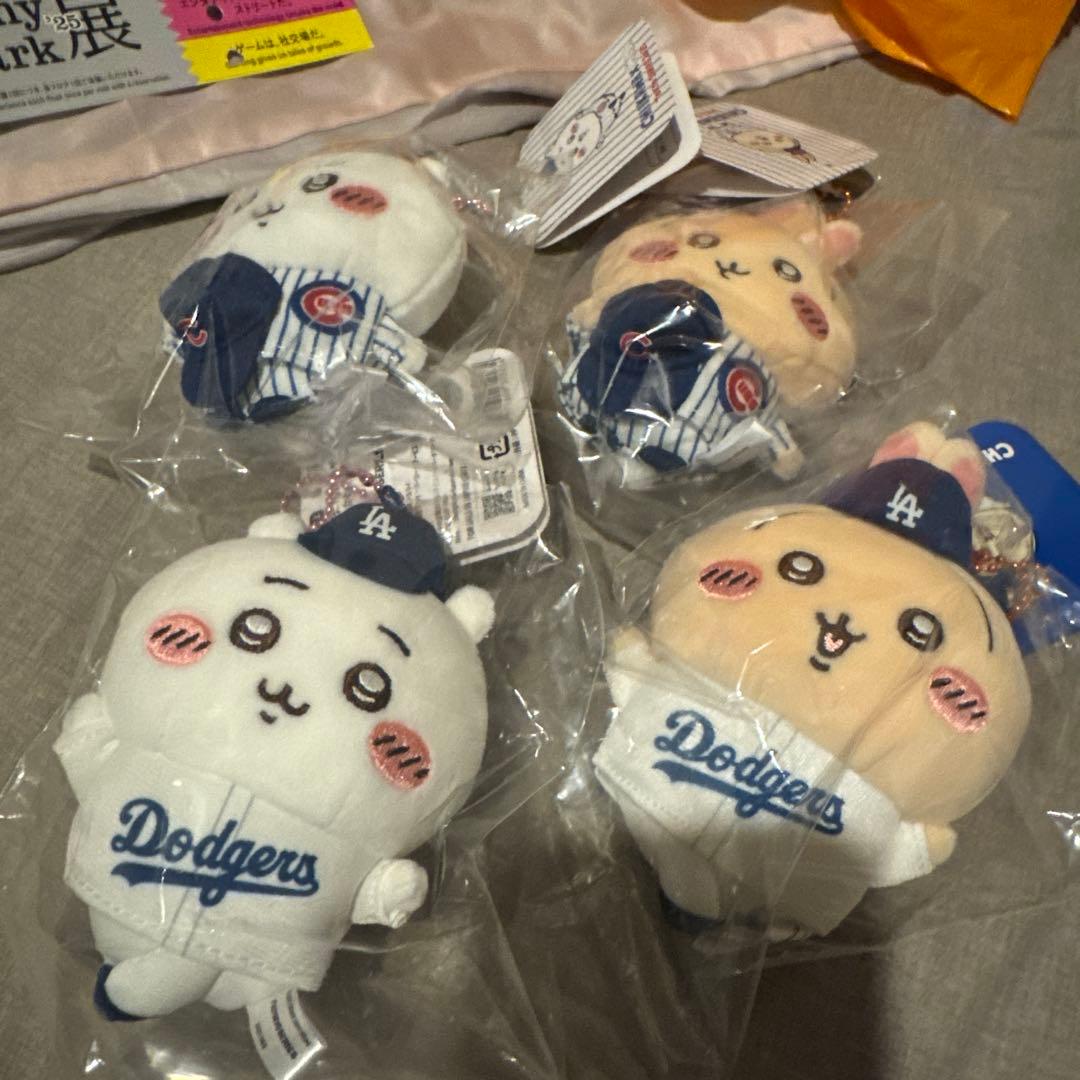 最安値 ちいかわ mlb マスコット ぬいぐるみ 2種セット